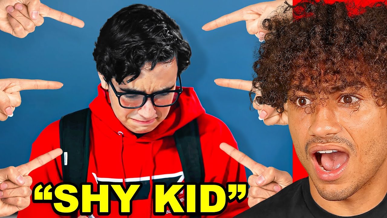 KID GETS BULLIED FOR BEING SHY!