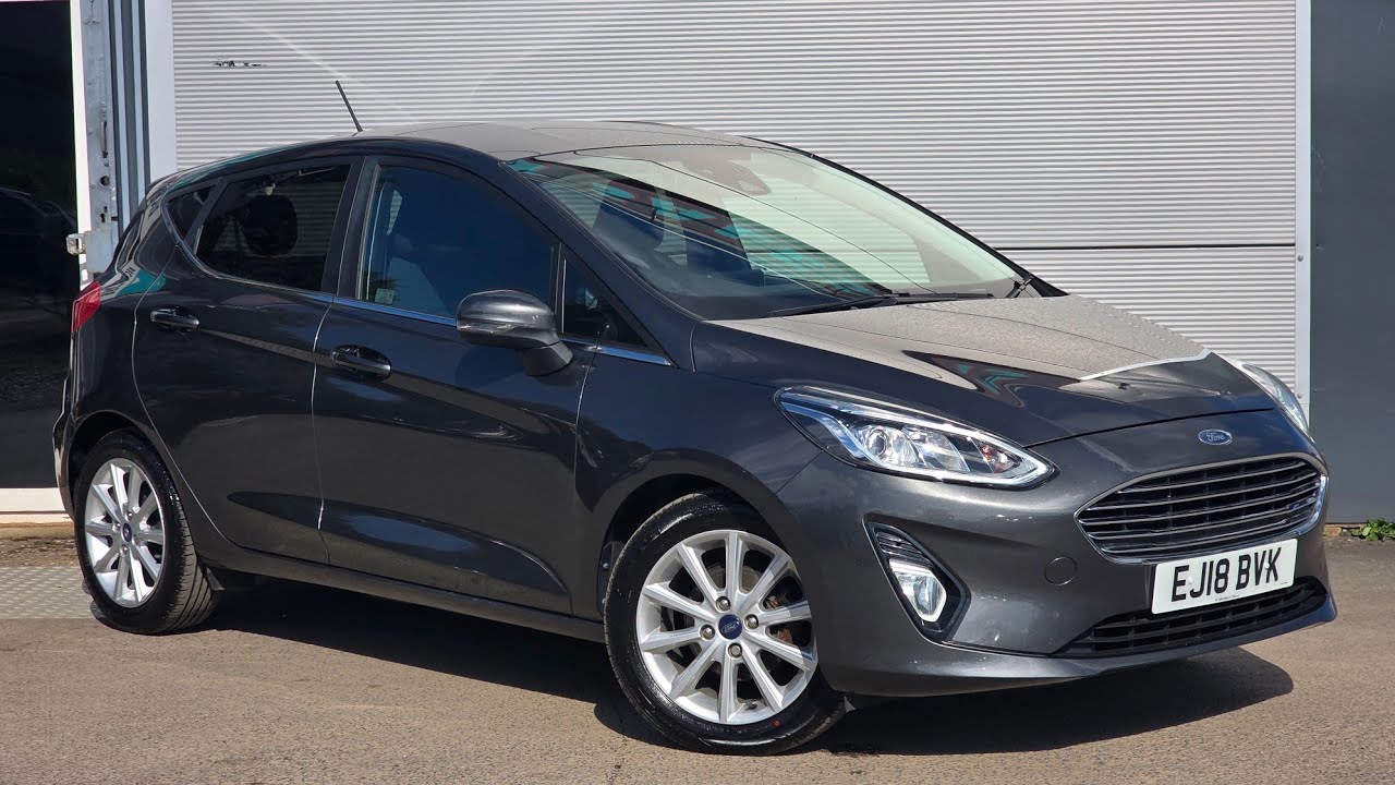 2018/18 Ford Fiesta 1.0T EcoBoost Titanium Euro 6 (s/s) 5dr for sale at A.T Car Sales - Corby