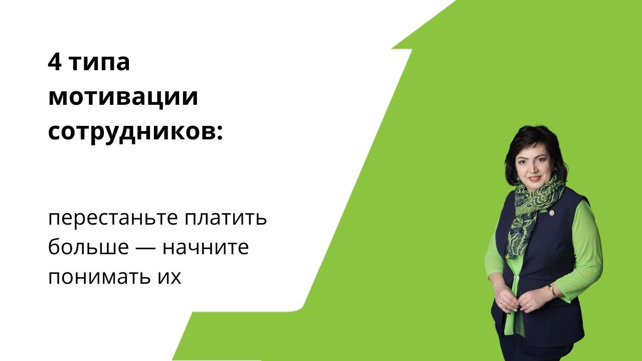Как мотивировать сотрудников: 4 типа мотивации, которые реально работают