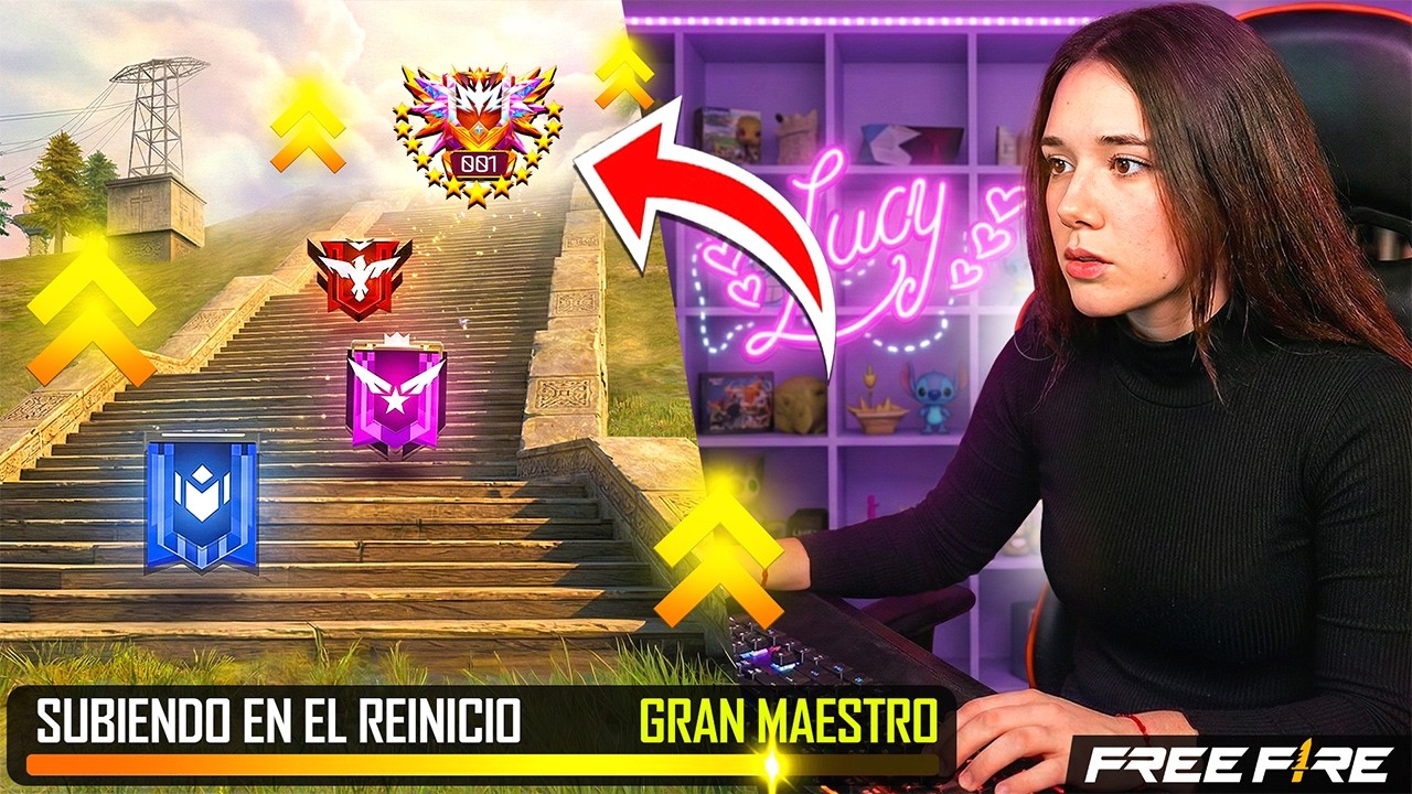24 HORAS SUBIENDO EN LA NUEVA TEMPORADA  FREE FIRE