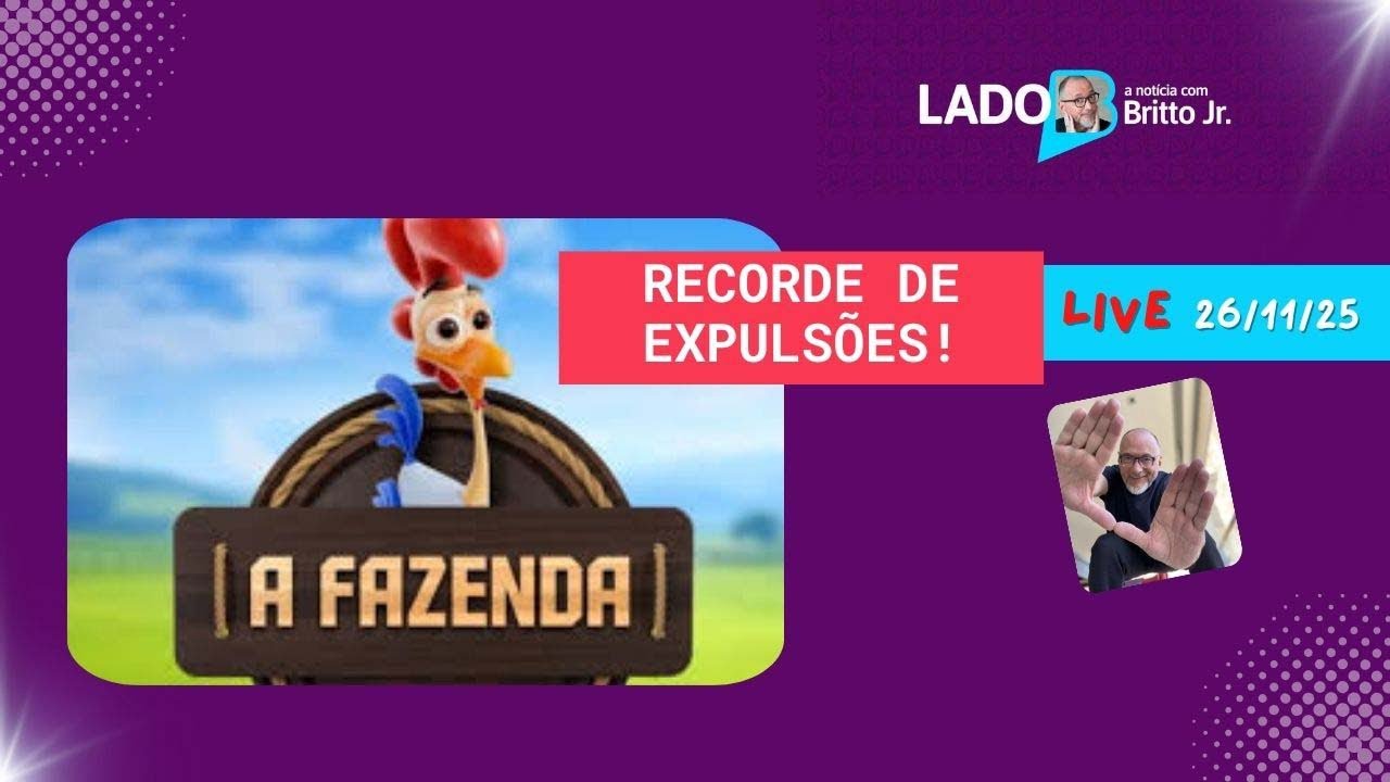 A FAZENDA17: RECORDE DE EXPULS&Otilde;ES 