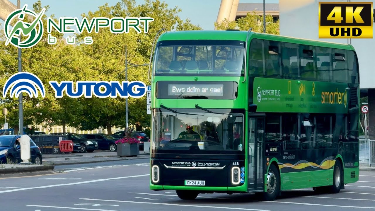 [Newport Bus: X74 Chepstow to Newport via Portskewett & Caldicot] Yutong U11DD Electric Decker Bus