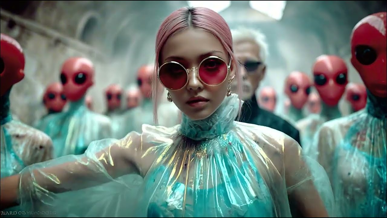 Ladytron - Faces | ALFfx' Visual AI Treatment | Frames