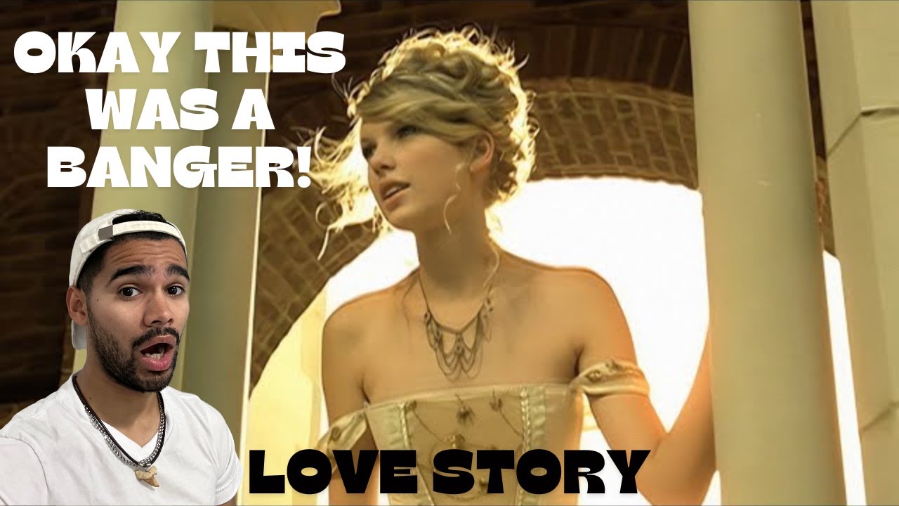 My First Time Listening to Taylor Swift - Love Story | REACTION!!