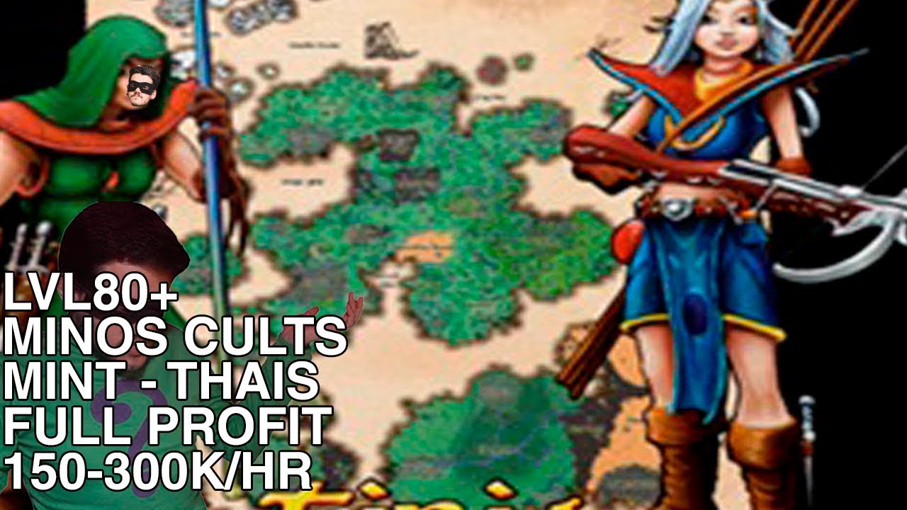Tibia - Pally 70+ MINO CULTS THAIS - MUITA GRANA - FULL PROFIT