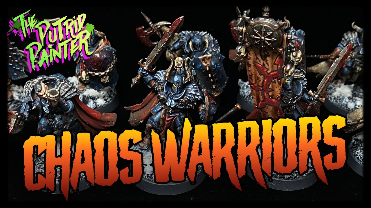 How to paint Slaves to Darkness - Chaos Warriors