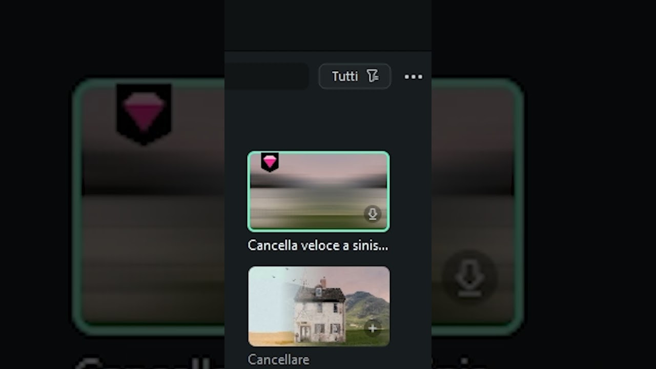 Effetto Slide Touch Screen in #Filmora #wondersharefilmora #videoediting
