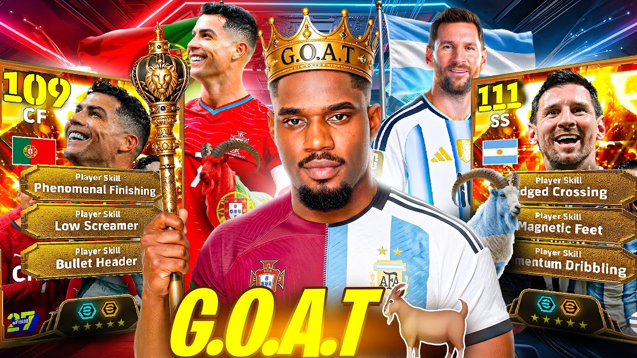 111 MESSI x 109 RONALDO RECENZJA✅Prof BOF testuje KOZY🐐3 SPECJALNE UMIEJĘTNOŚCI TO NIESAMOWITE!🤯
