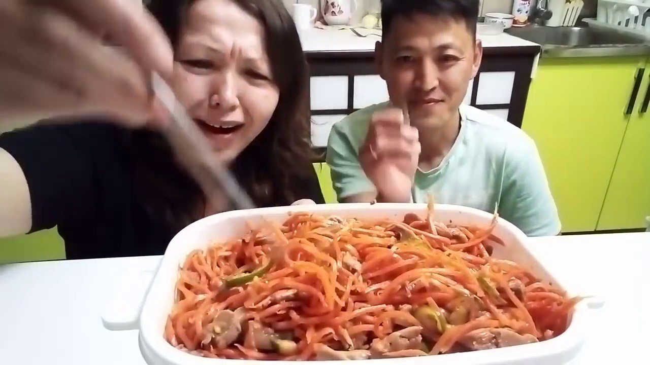Желудочки куриные по - Корейски