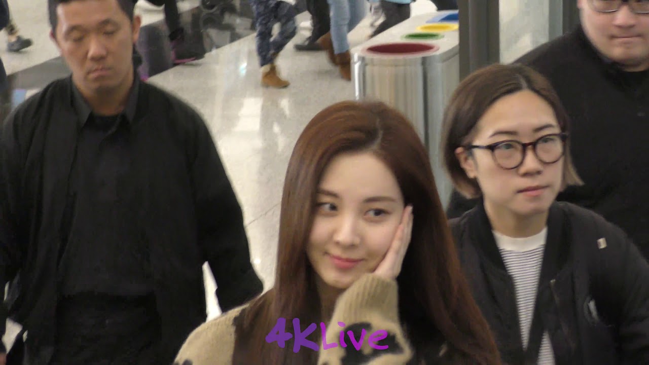 20190128 서현(서주현) SEOHYUN(SEO JU HYUN)  Departure HK Airport to ICN 4KLive