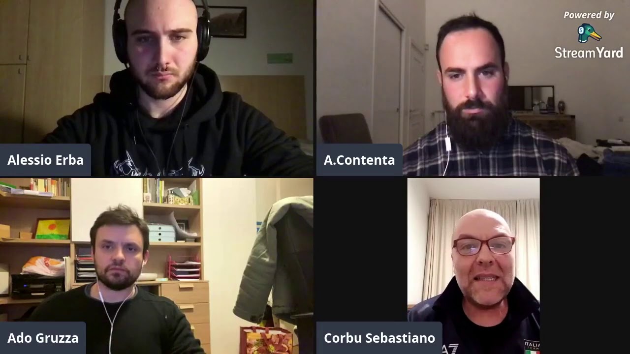 TRAINING TALK CON SEBASTIANO CORBU - CT NAZIONALE DI PESISTICA OLIMPICA
