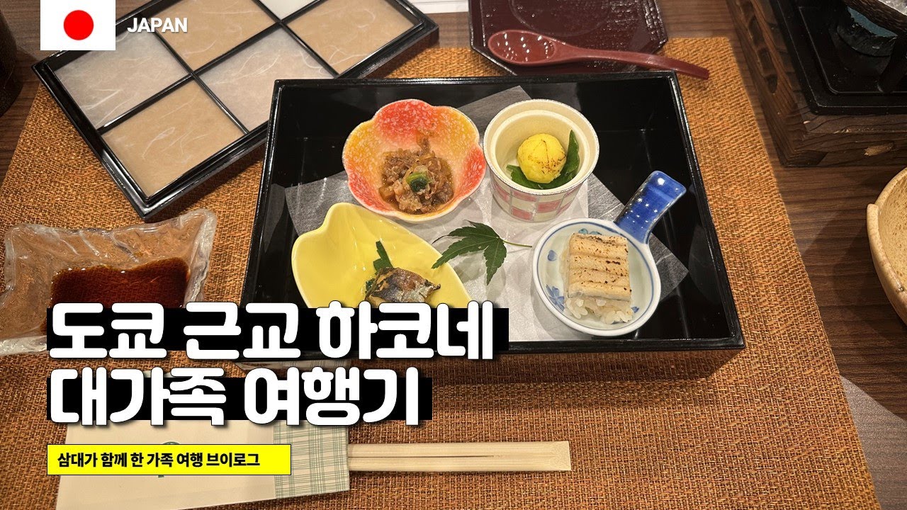 삼대가 함께 한 대가족 도쿄 여행 1부 -하코네 편 - | 🇯🇵 日本 | 일본 [vlog]