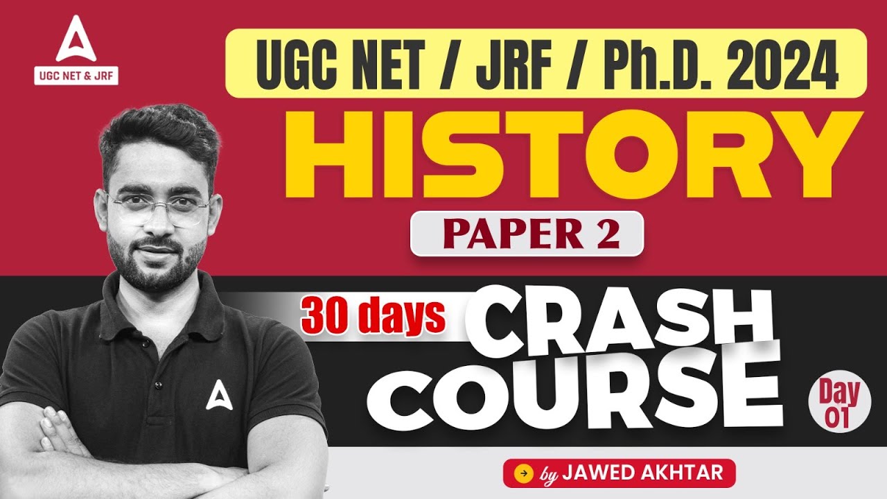 UGC NET History Crash Course #1 | History By Jawed sir
