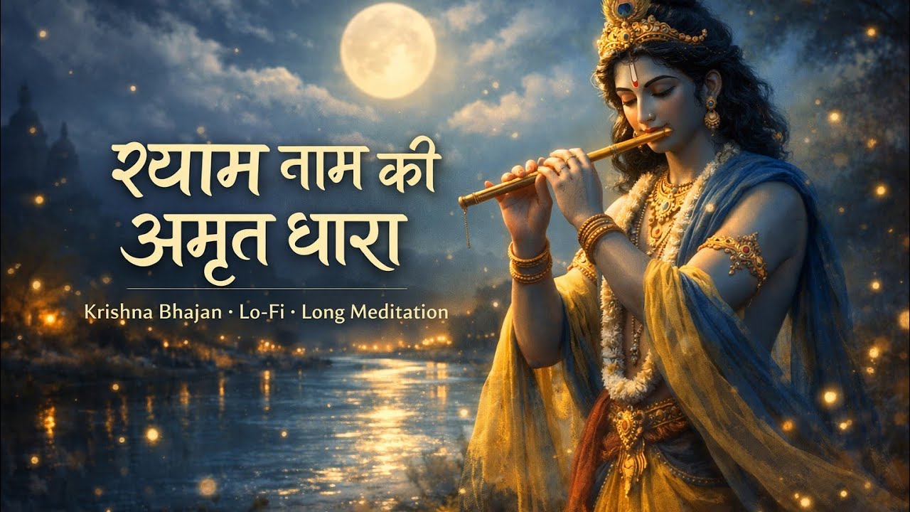 Krishna Bhajan 🎧 | श्याम नाम की अमृत धारा | Lo-Fi Bhajan | Peaceful Meditation