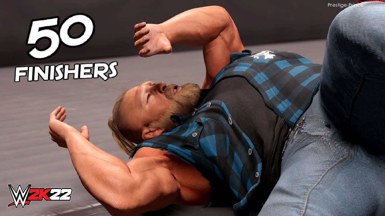 50 FINISHERS TO BROCK LESNAR! - WWE 2K22