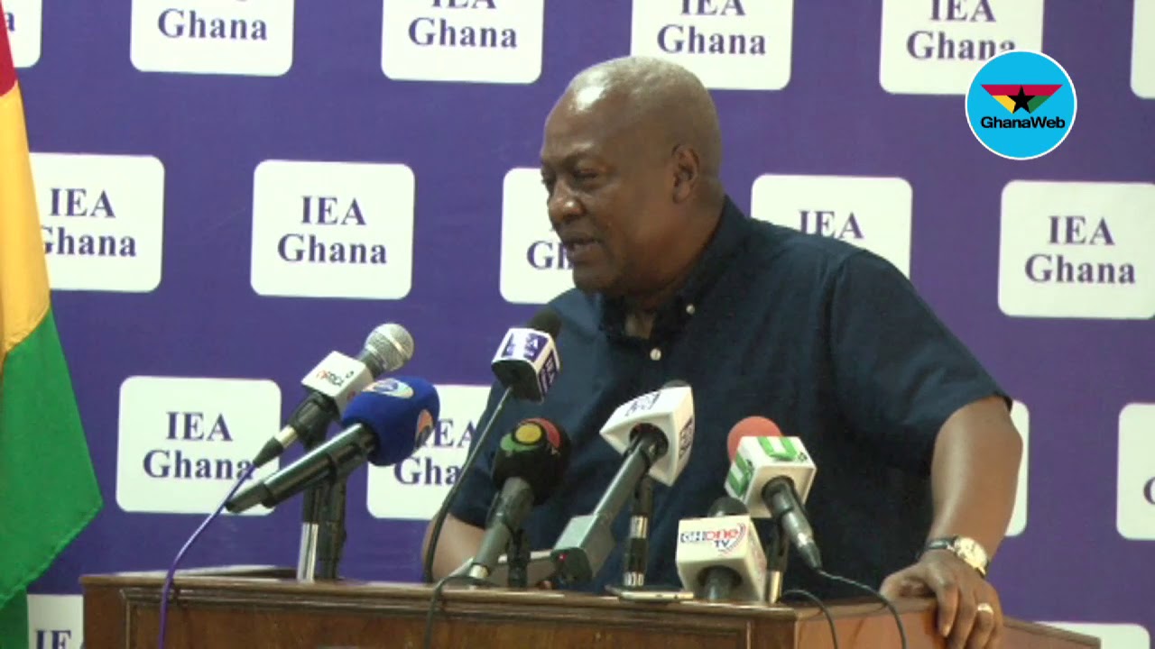 Full speech of John Mahama on US-Africa relations