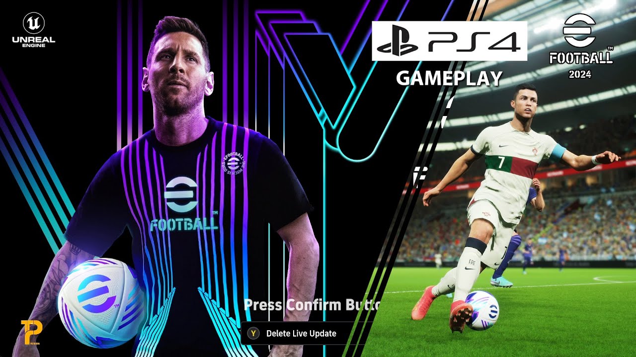 Efootball 2024 Gameplay (PS4 Pro) V.3.2.0
