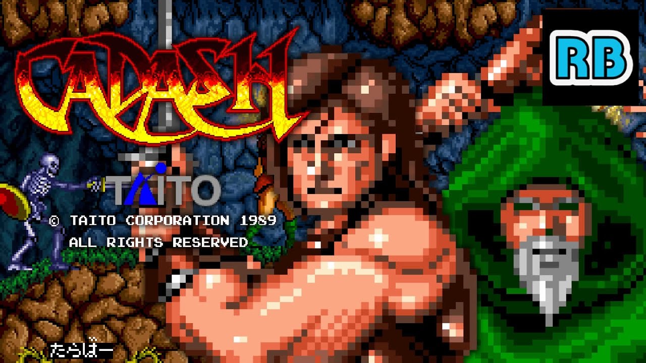 1990 [60fps] Cadash 2Players ALL