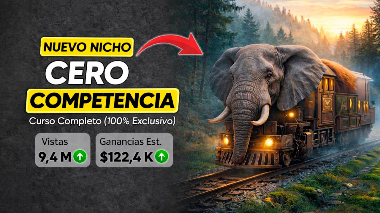 🚀 Este Nicho de YouTube Shorts con IA se Está Volviendo VIRAL (Animal Train)