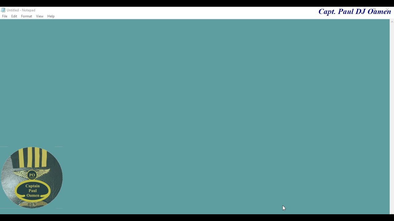 How to Change the Background Colour of a Notepad