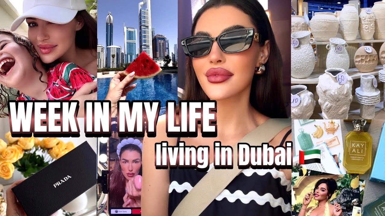 Dubai Weekly Vlog | Prada Unboxing, Amazonico Lunch, Dragon Mart & Pool Days  ☀️