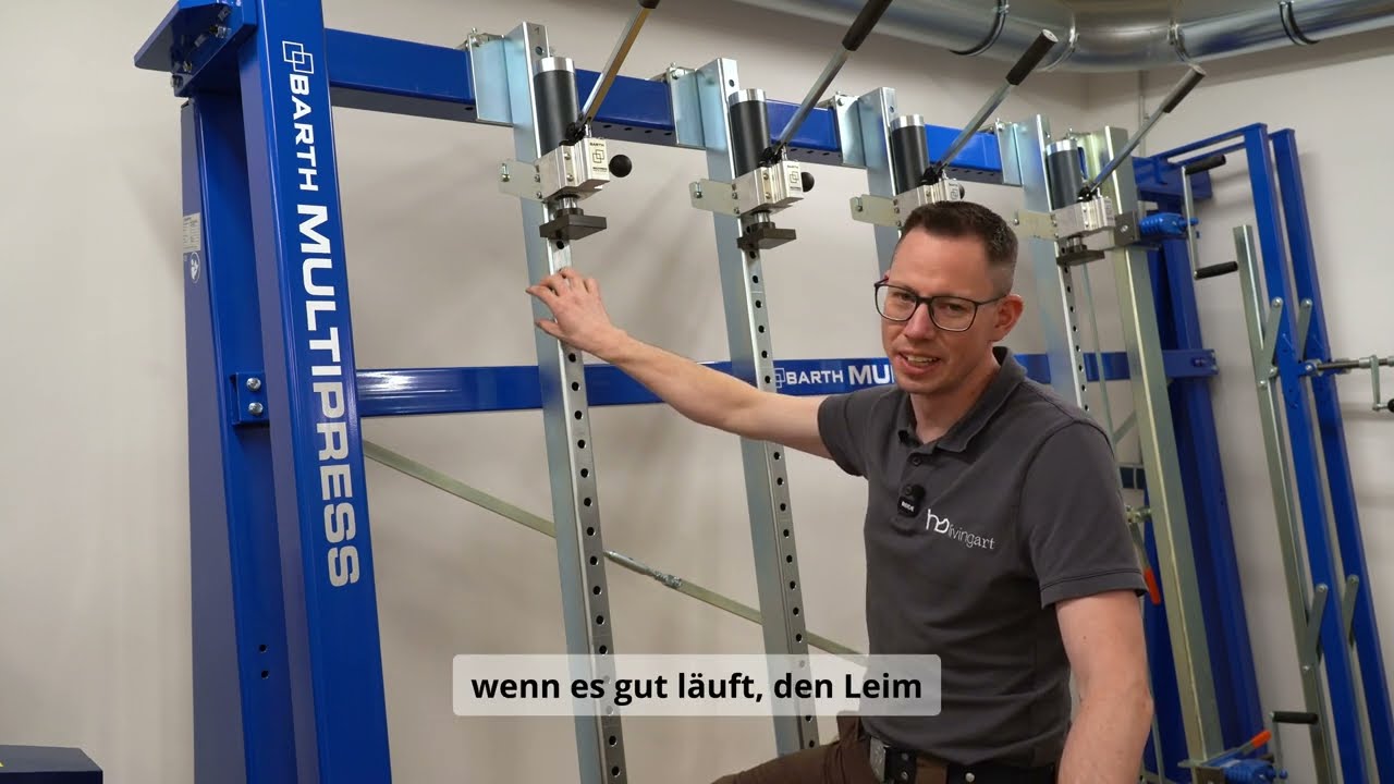 Verleimpresse sauber halten – so geht’s! #schreinerei #werkstatt #workshop #tipps #hs_livingart