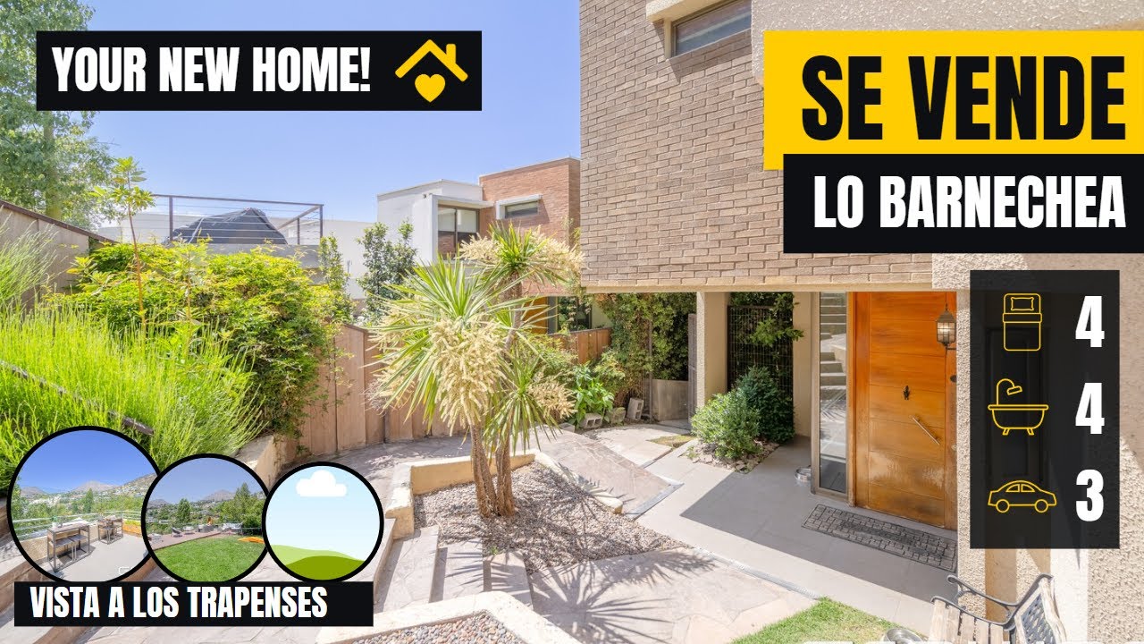 🏡✨ Maravillosa Casa 4 Dormitorios en Punta de &Aacute;guila, Lo Barnechea 🌄🔑