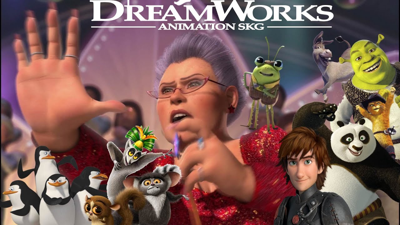 Dreamworks Characters Sing Holding Out For A Hero