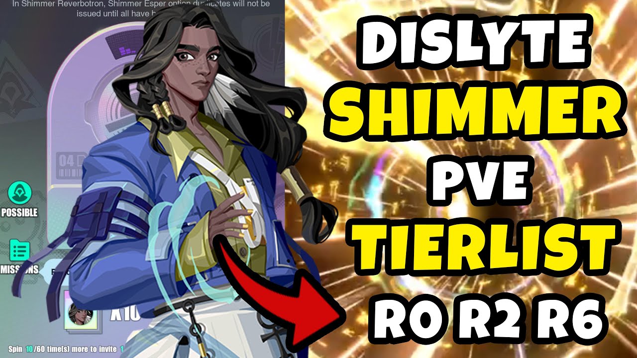 BEST SHIMMER TO GET FOR PVE CONTENT ? 3.4.22 | SHIMMER TIERLIST | SHIMMER REVERB | DISLYTE