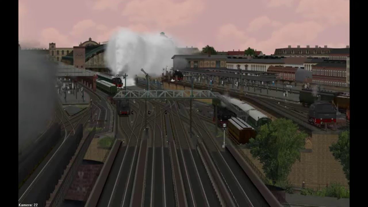 Berlin, Potsdamer Bahnhof, Kehrgleisbetrieb (Film ohne Untertitel)