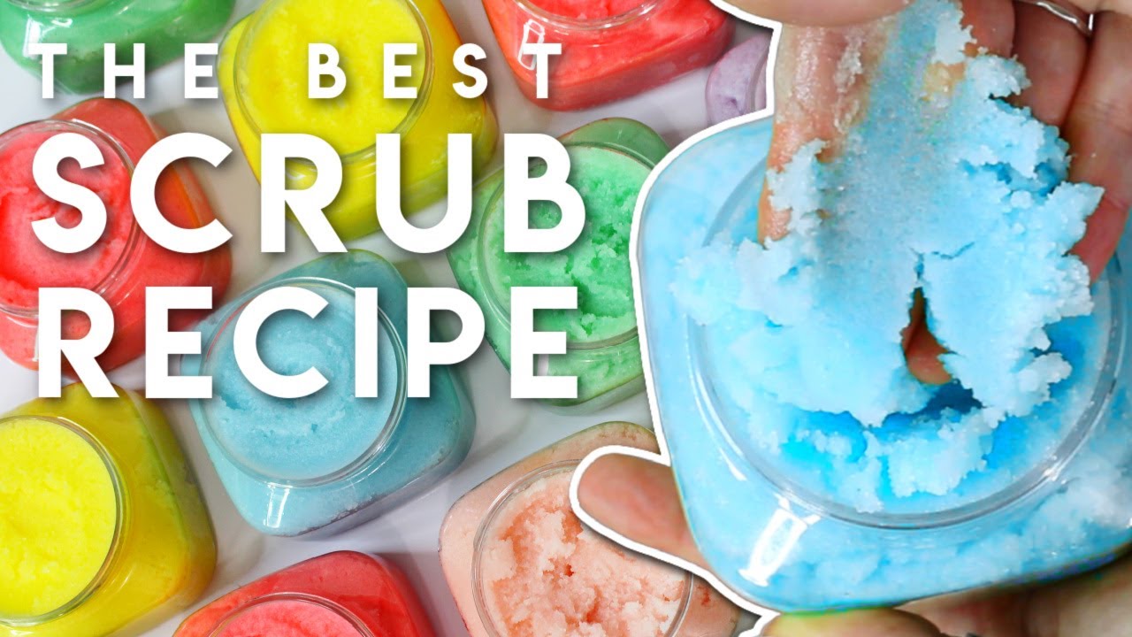 The Best Emulsified Scrub Recipe - How to Make Body Scrubs