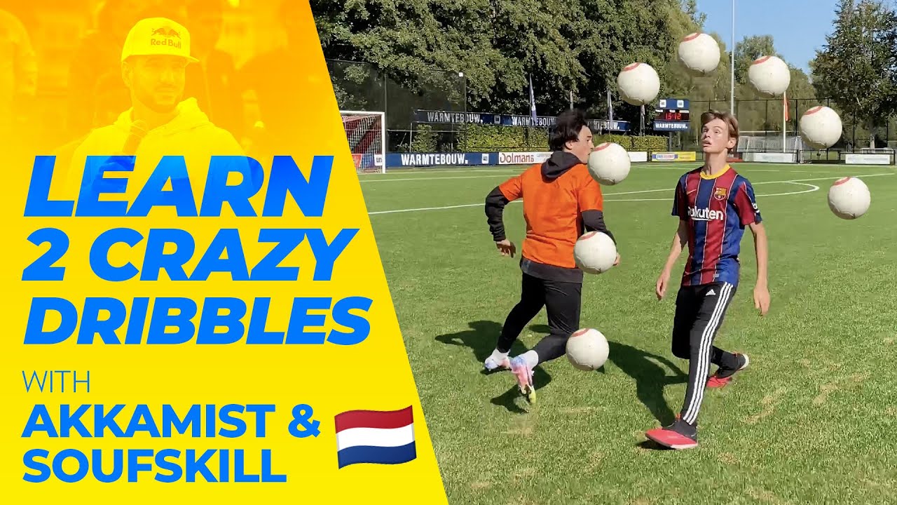 LEARN 2 FOOTBALL DRIBBLING WITH AKKAMIST & SOUFSKILS 🇳🇱 // SEAN GARNIER FRIDAY TUTORIAL