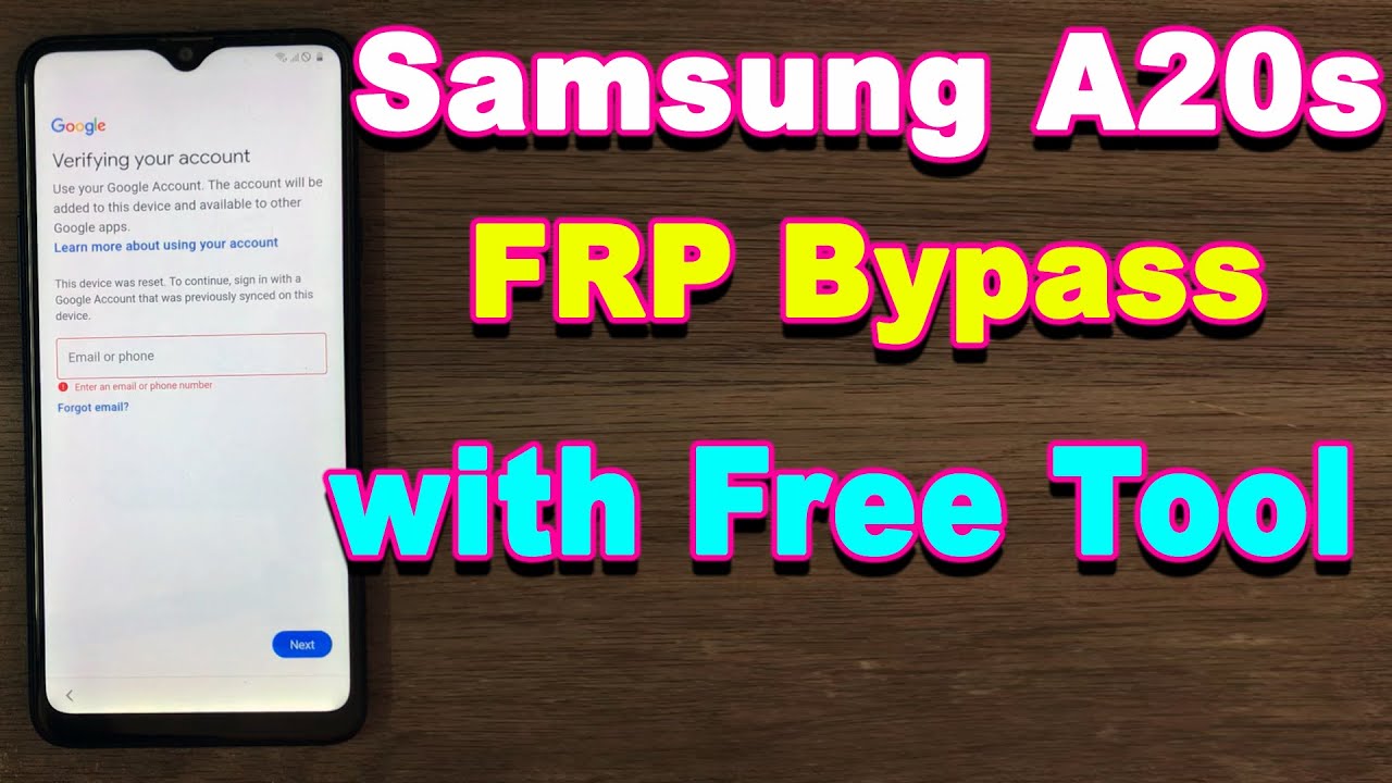 Samsung Galaxy A20/A20S FRP Lock Bypass With Free Tool | Google Account Bypass 2025