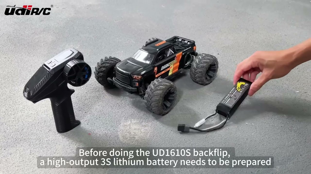 Master the Air! How to Perfectly Flip Your UD1610S RC Car 🚗💨 | UDIRC RC Tutorial