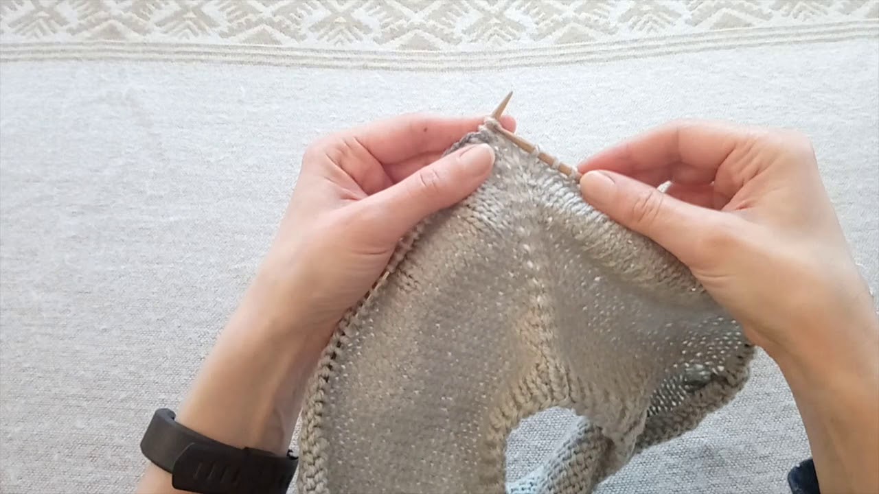 Les bases du tricot - Les différents types d'augmentations et info sur mes prochains tutos