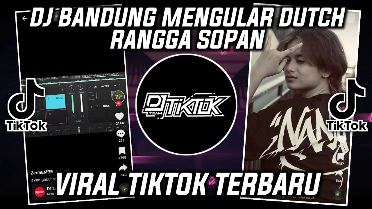 DJ BANDUNG MENGULAR DUTCH RANGGA SOPAN VIRAL TIKTOK 2023