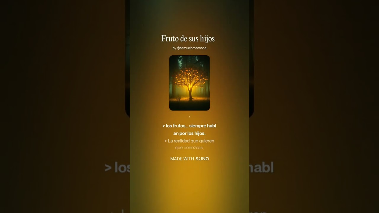 FRUTO DE SUS HIJOS
