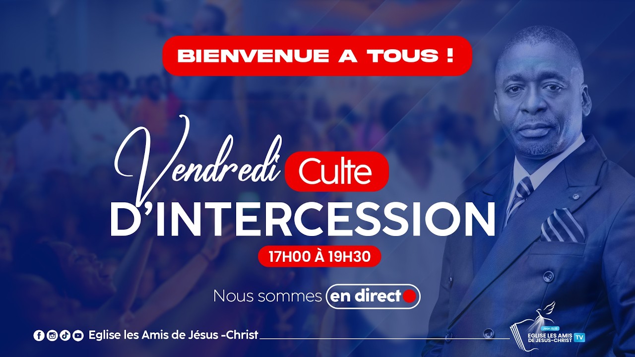 LE DIEU D'ALLIANCE JOUR 7 AVEC APÔTRE DENIS LUBAMBA | CULTE D'INTERCESSION 13 FEVRIER 2026