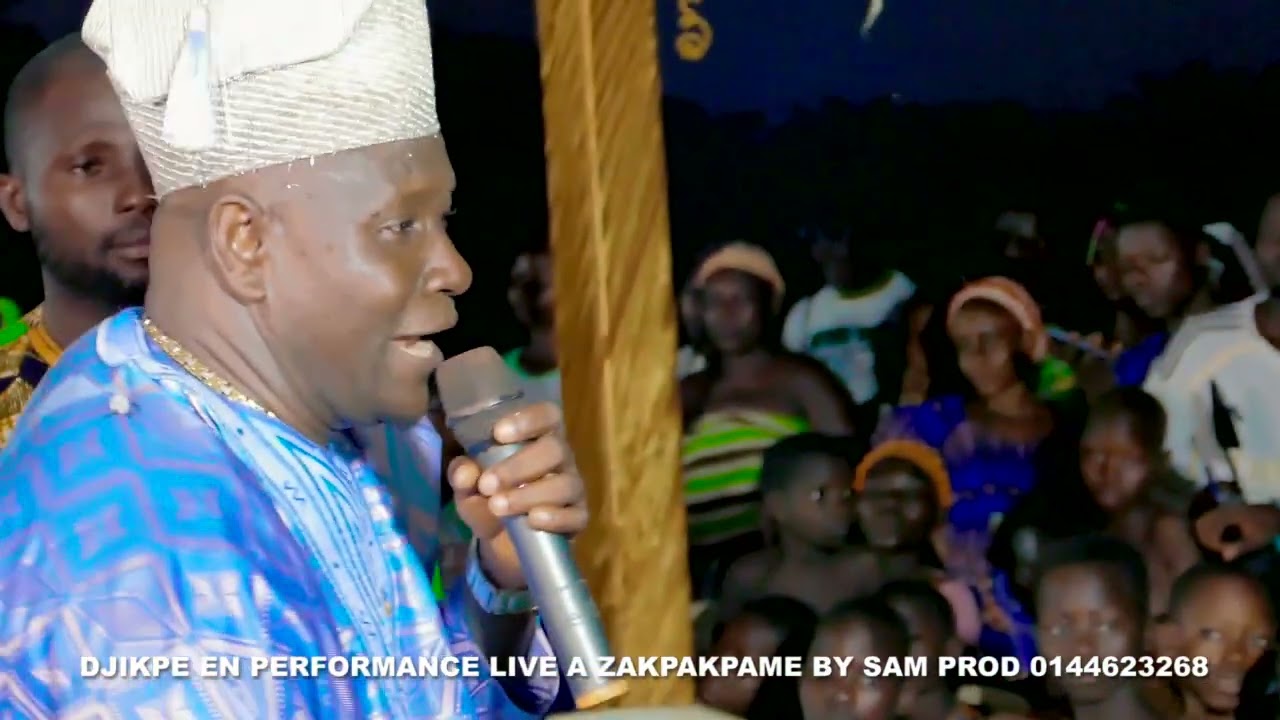 DJIKPE  en performance Live à ZA-KPKPAME Artie 3