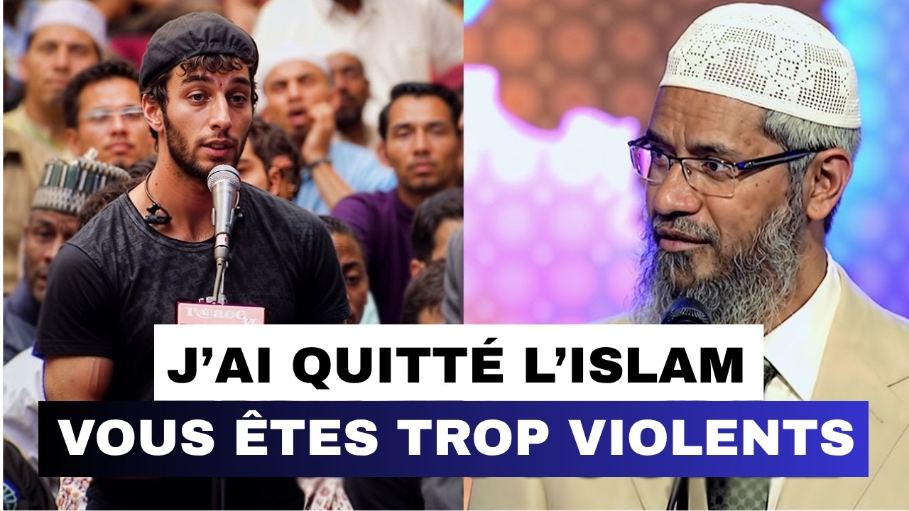 Un ex-musulman fait exploser la col&egrave;re de Dr Zakir Naik : &ldquo;L&rsquo;Islam s&rsquo;est propag&eacute; par la force !&rdquo;