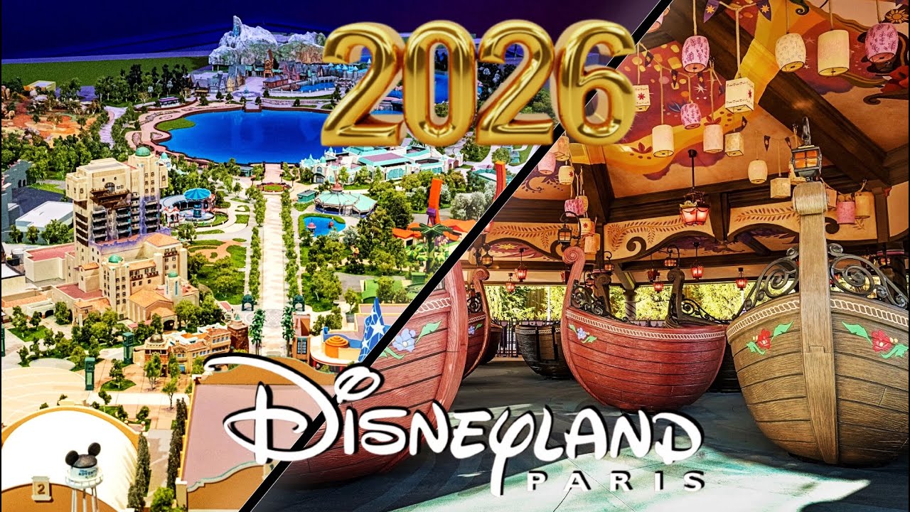 NOUVELLE ATTRACTION ET NOUVEAU SPECTACLE EN 2026 À DISNEYLAND PARIS