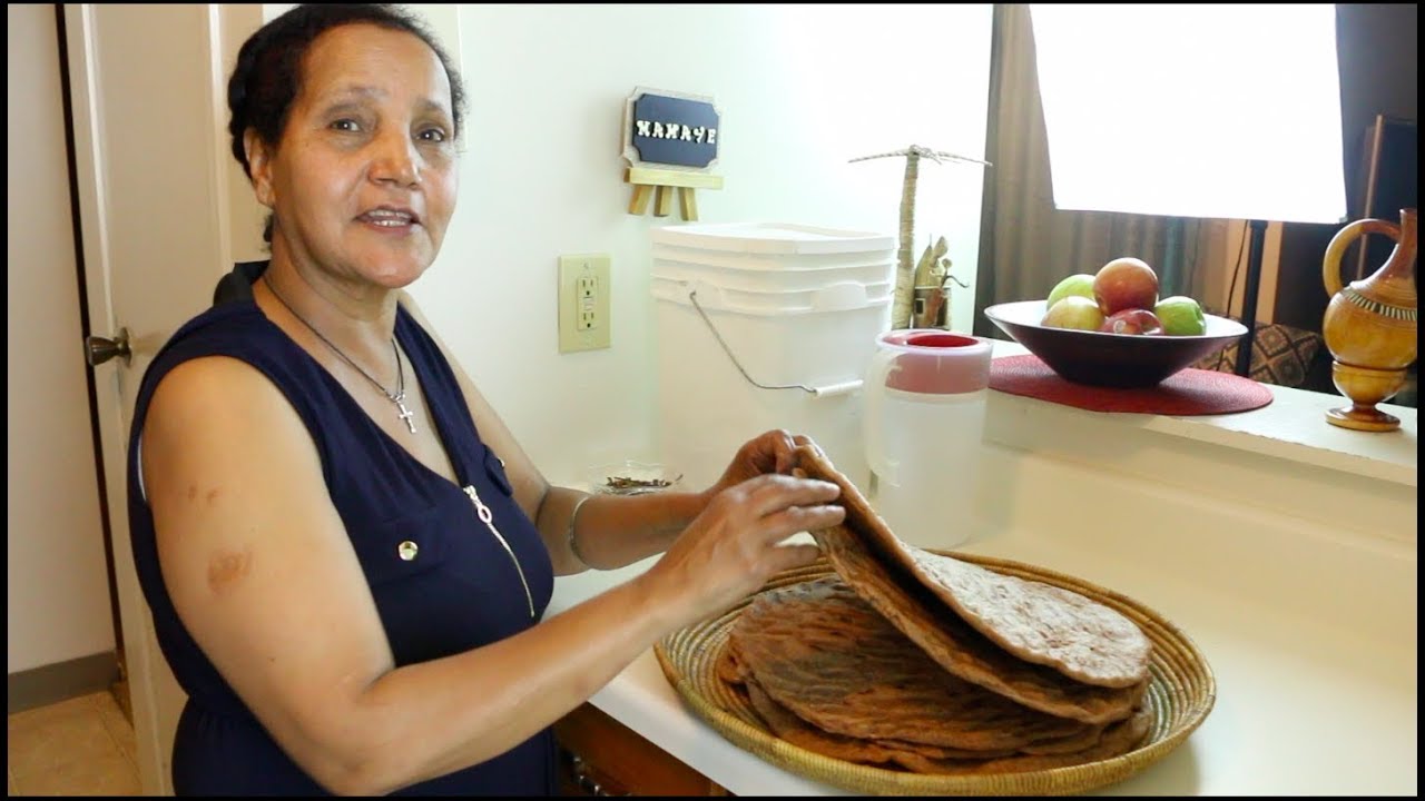 Ethiopian Holiday Food - How to Make Tela Kita - የጠላ ቂጣ አሰራር