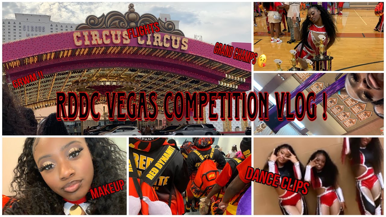 RDDC TAKES BIG VEGAS!! | MAJORETTE COMP VLOG