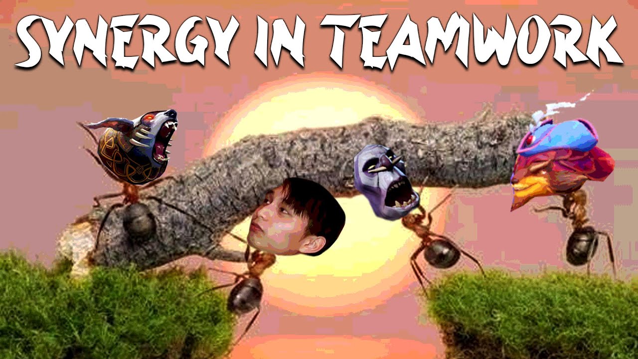 SYNERGY IS IMPORTANT IN TEAMWORK (SingSing Dota 2 Highlights #1757)