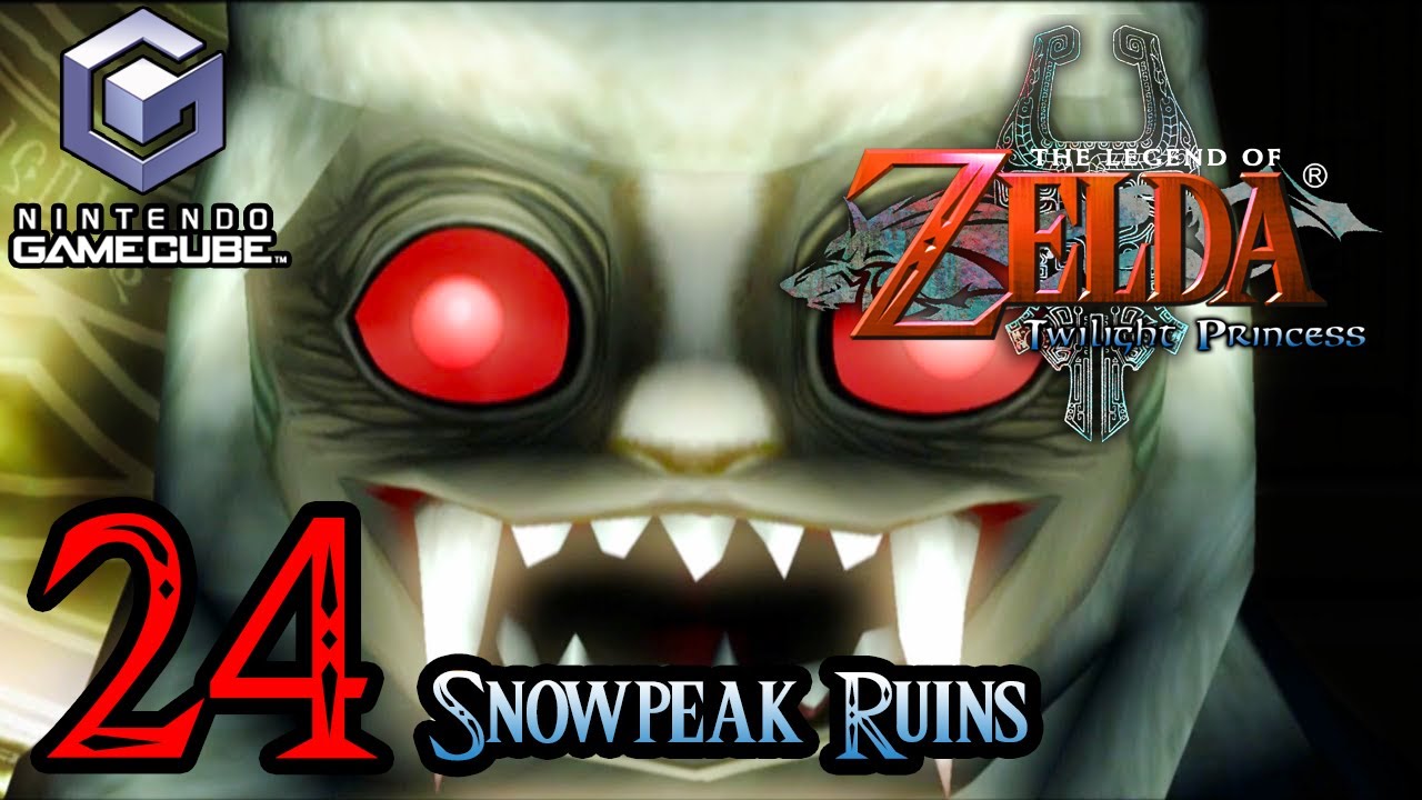 Zelda Twilight Princess HD Gamecube 100% Walkthrough Part 24 - Snowpeak Ruins