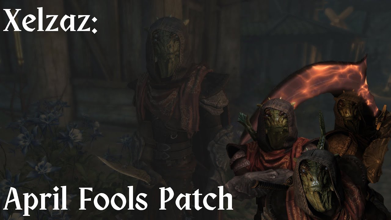 Xelzaz | Some April Fools Patch Dialogue