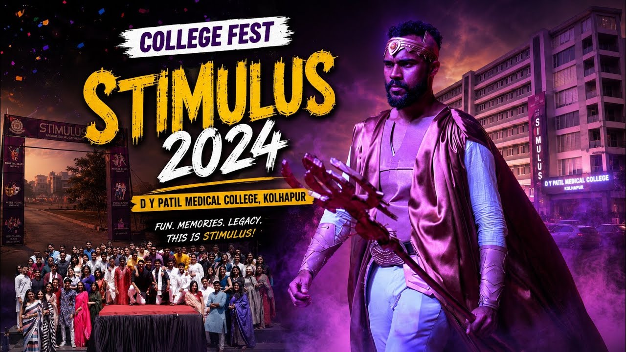 STIMULUS 2024 || D. Y. PATIL MEDICAL COLLEGE FEST 2024 || KOLHAPUR #mbbs #mbbslife #mbbsstudent