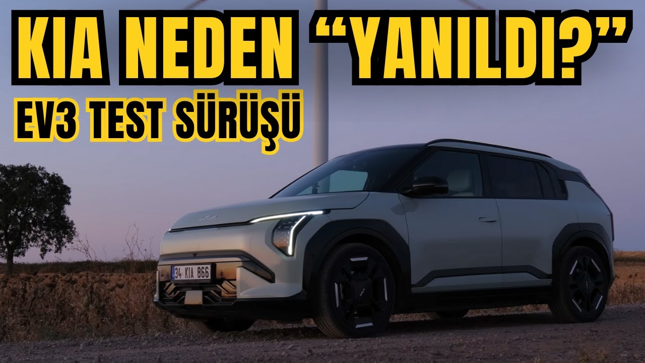 KIA EV3 Uzun Menzil Test Sürüşü  | Stratejiyi Ters Köşe Eden Otomobil