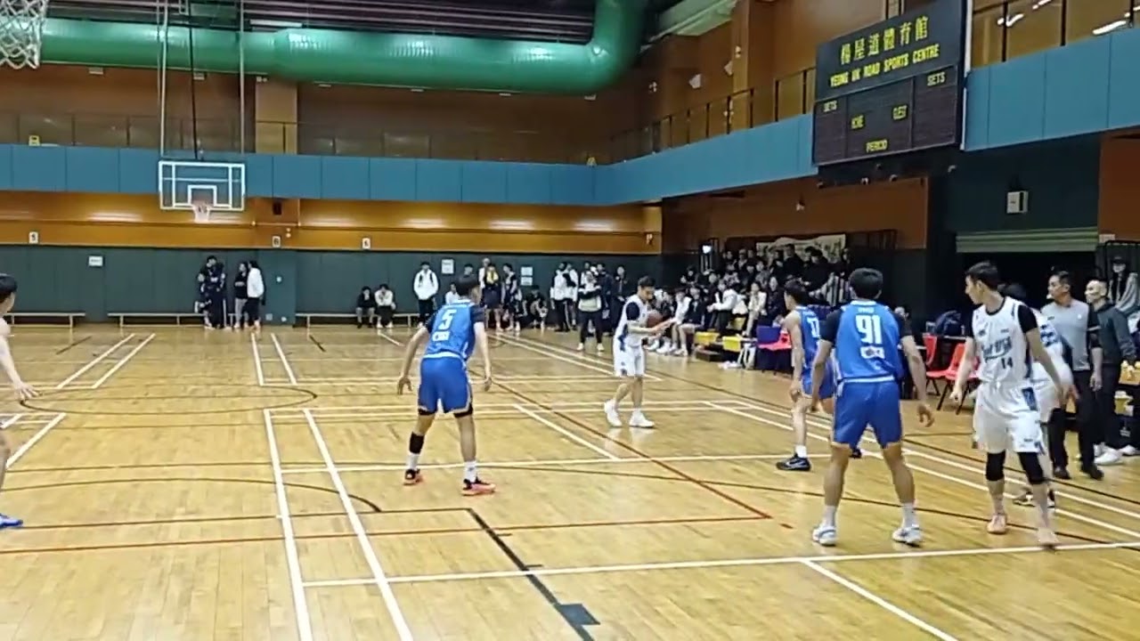 2025年香港籃球聯賽男子甲二組比賽選段：日域 VS 旭暉 20260121