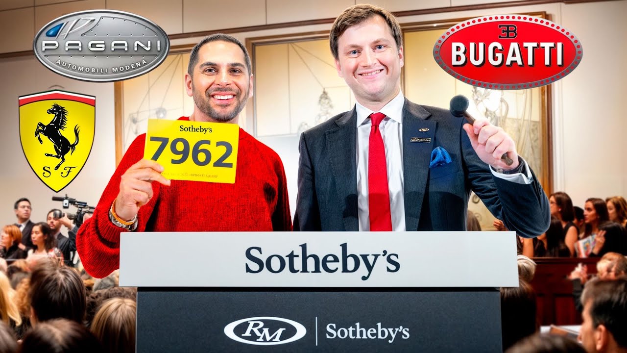 WIR HABEN GEKAUFT! Erfolg bei Sothebys in Paris 2025! Omids Autoshow!